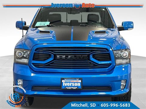 Used 2018 RAM 1500 Sport w/ Hydro Blue Sport Package AWD/4WD image 3