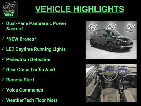 Used 2021 Chevrolet TrailBlazer LT w/ Sun and Liftgate Package FWD image 3