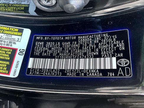 Used 2015 Toyota Corolla LE Premium FWD image 34