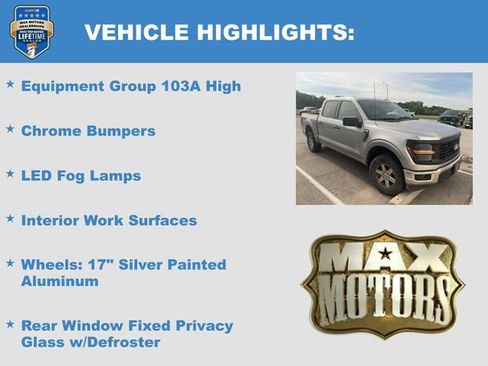 Used 2024 Ford F150 XL w/ Equipment Group 103A High AWD/4WD image 6