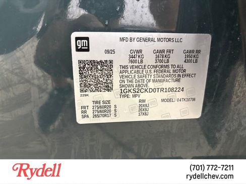Used 2026 GMC Yukon AT4 AWD/4WD image 23