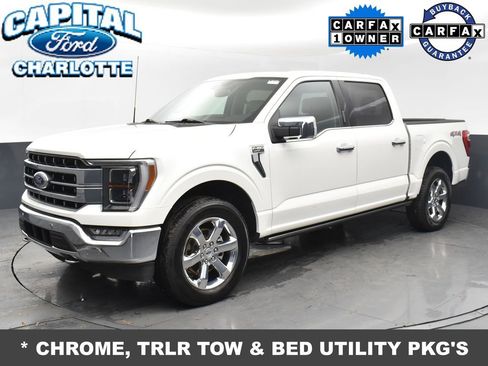 Used 2022 Ford F150 Lariat w/ Equipment Group 502A High image 4