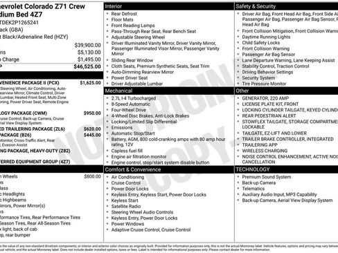 Used 2023 Chevrolet Colorado Z71 w/ Z71 Convenience Package 2 image 19