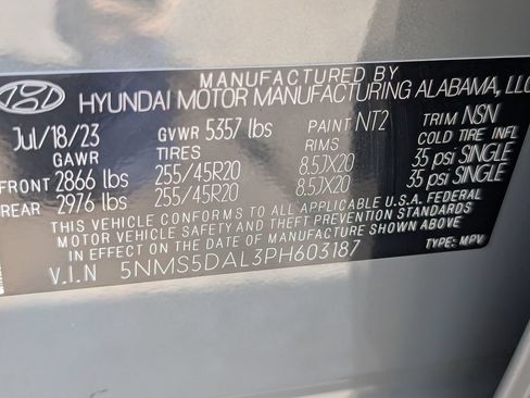 Used 2023 Hyundai Santa Fe Calligraphy AWD/4WD image 30