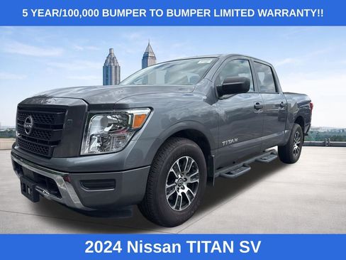 Used 2024 Nissan Titan SV w/ Accessory Utility Package AWD/4WD image 1