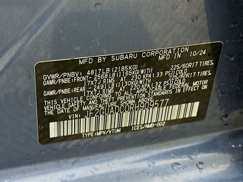 Used 2024 Subaru Crosstrek 2.0i Premium image 12