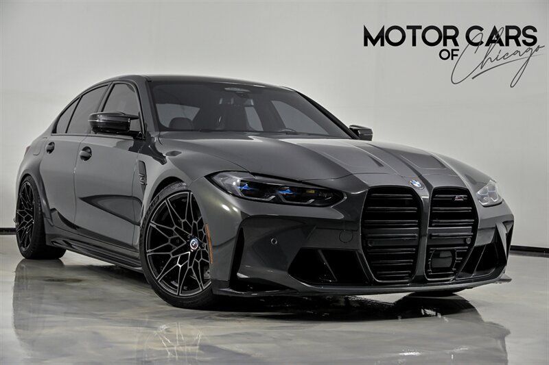 Used 2023 BMW M3 Competition w/ M Carbon Exterior Package AWD/4WD image 1