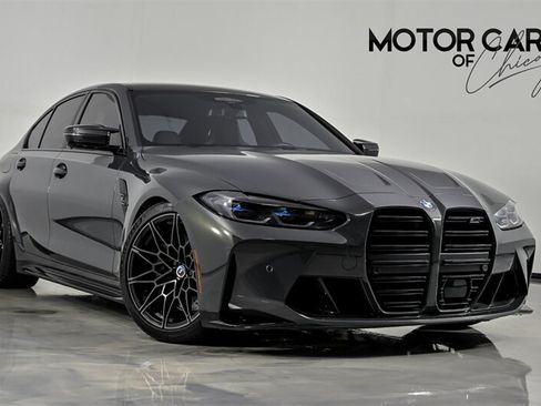 Used 2023 BMW M3 Competition w/ M Carbon Exterior Package AWD/4WD image 1