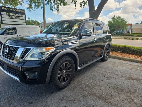 Used 2018 Nissan Armada Platinum w/ Captain Seat Package RWD image 9