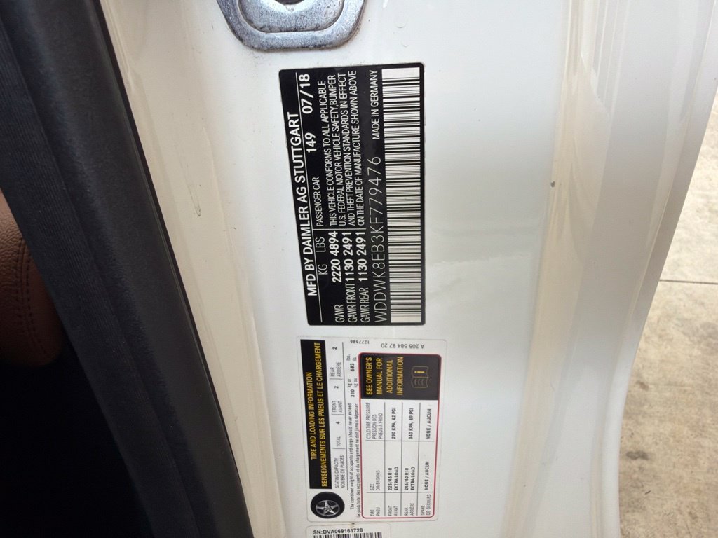 Used 2019 Mercedes-Benz C 300 4MATIC Cabriolet image 12