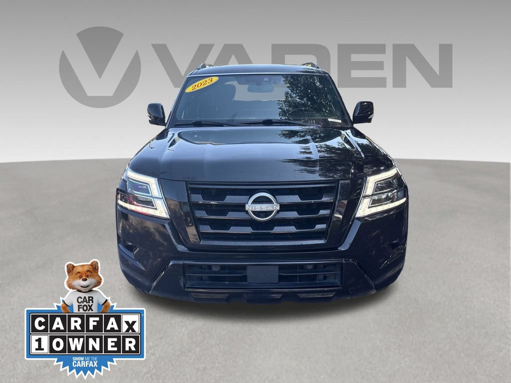 Used 2023 Nissan Armada SL w/ Midnight Edition Package RWD image 2