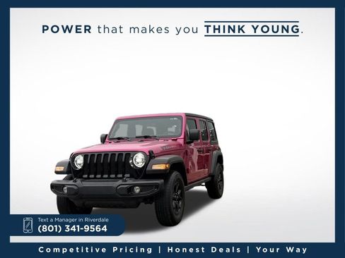 Used 2022 Jeep Wrangler Unlimited Sport image 1