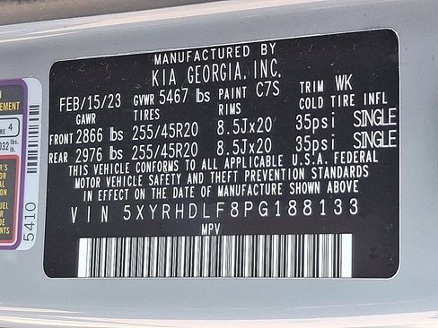 Certified 2023 Kia Sorento X-Line EX AWD/4WD image 26