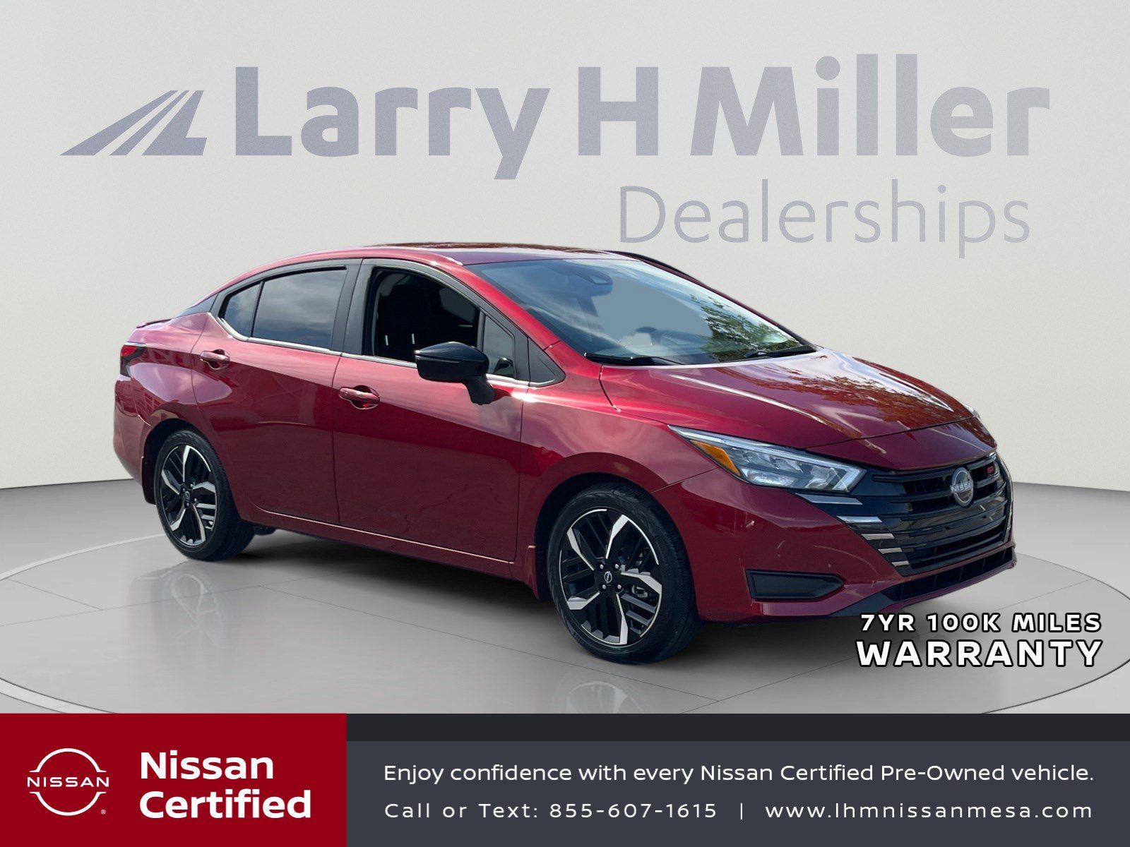 Certified 2025 Nissan Versa SR w/ Trunk Package FWD image 7