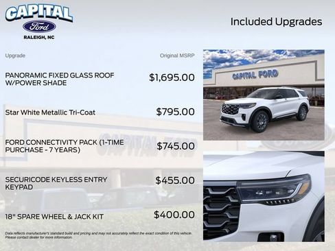New 2026 Ford Explorer Platinum RWD image 5