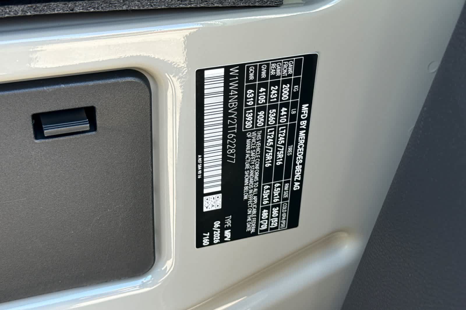 New 2026 Mercedes-Benz Sprinter 2500 image 26