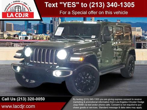 Used 2021 Jeep Wrangler Unlimited Sahara w/ Cold Weather Group image 1
