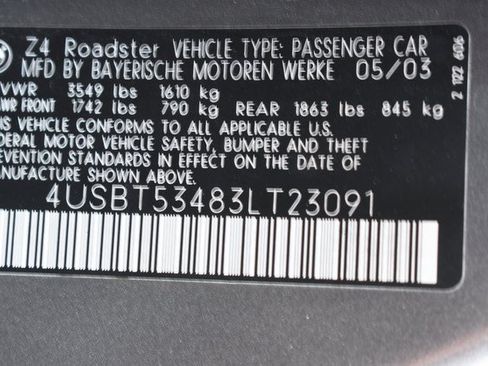 Used 2003 BMW Z4 3.0i RWD image 33