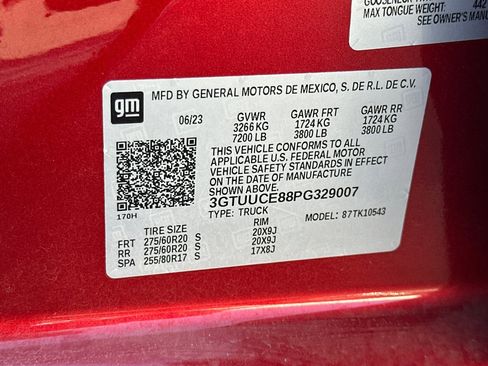 Used 2023 GMC Sierra 1500 Elevation w/ LPO, Elevation Black Package image 29