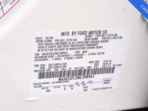 Used 2021 Ford EcoSport S image 38