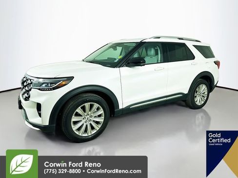 Certified 2025 Ford Explorer Platinum w/ LUX Leather Package image 4