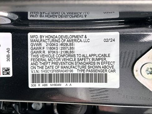 Used 2024 Honda Accord EX-L image 34