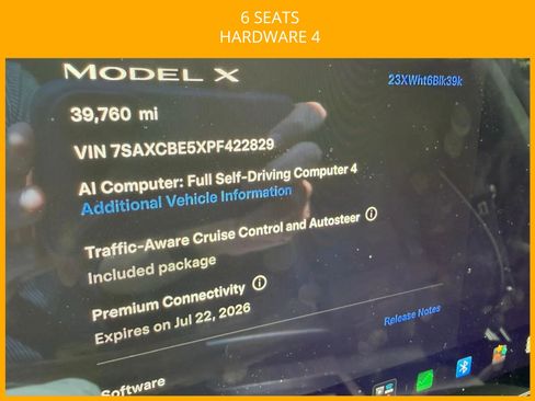 Used 2023 Tesla Model X AWD/4WD image 3