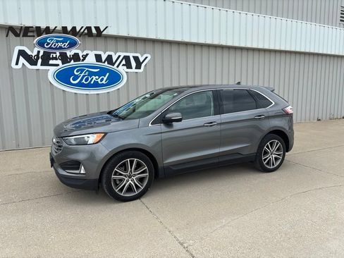 Used 2023 Ford Edge Titanium w/ Class II Trailer Tow Package AWD/4WD image 1