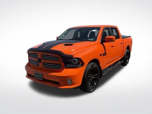 Used 2017 RAM 1500 Sport w/ Ignition Orange Sport Package image 3