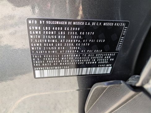 New 2026 Volkswagen Taos SE image 38