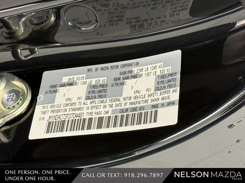 New 2026 MAZDA MX-5 Miata Club w/ Interior Package RWD image 45