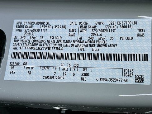 New 2026 Ford F150 XLT w/ Equipment Group 302A MID AWD/4WD image 21