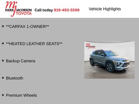Used 2023 Chevrolet TrailBlazer RS FWD image 6