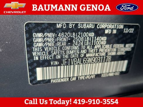 Used 2022 Subaru WRX Limited AWD/4WD image 30