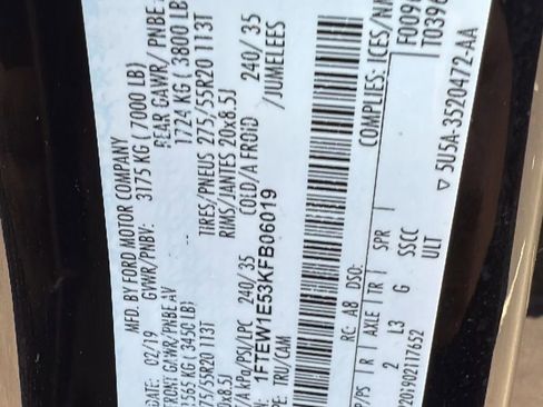 Used 2019 Ford F150 XLT w/ Equipment Group 302A Luxury image 30