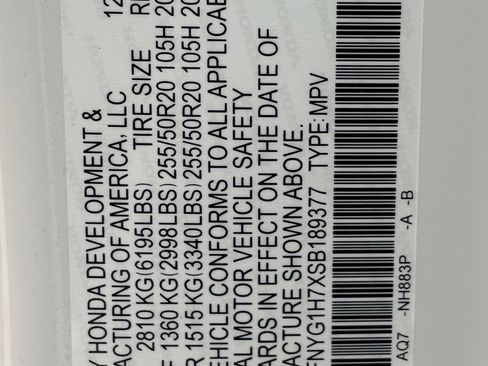 New 2025 Honda Pilot Touring image 23