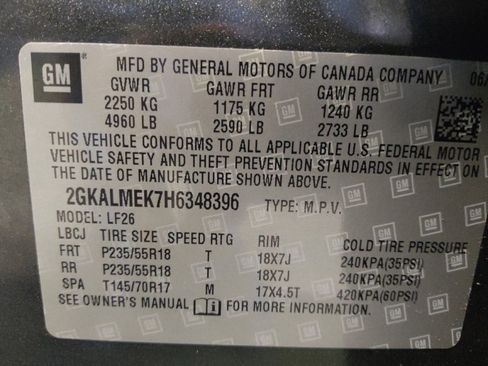 Used 2017 GMC Terrain SLE FWD image 33