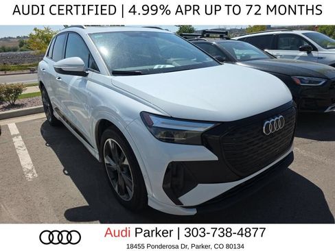 Used 2024 Audi Q4 e-tron Premium Plus w/ Premium Plus AWD/4WD image 3