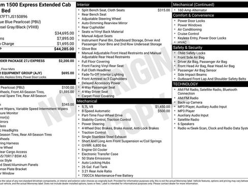Used 2018 RAM 1500 Express AWD/4WD image 2