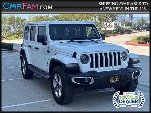 Used 2018 Jeep Wrangler Unlimited Sahara AWD/4WD image 1