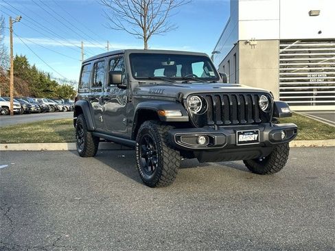 Certified 2022 Jeep Wrangler Unlimited Sport image 1