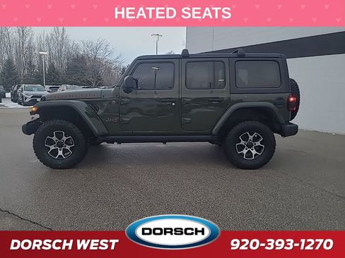 Used 2023 Jeep Wrangler Unlimited Rubicon w/ LED Lighting Group image 2