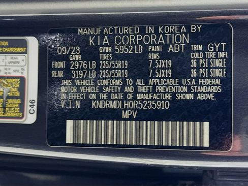Used 2024 Kia Sorento SX Prestige AWD/4WD image 36