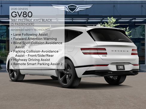 New 2026 Genesis GV80 3.5T Prestige AWD/4WD image 7