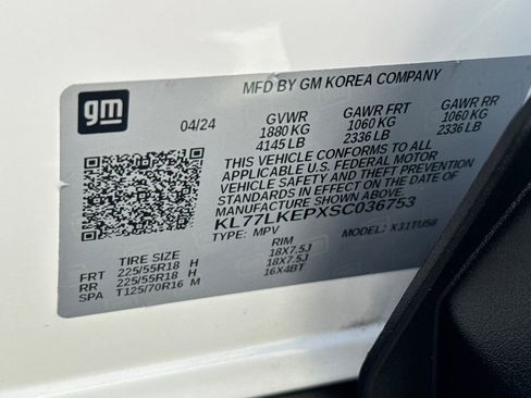 Used 2025 Chevrolet Trax ACTIV w/ Sunroof Package FWD image 52