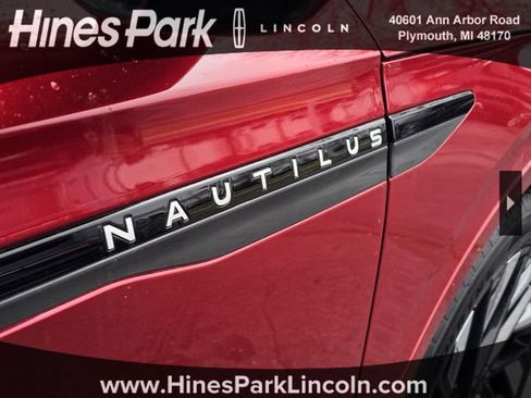 Certified 2024 Lincoln Nautilus Reserve w/ Equipment Group 202A image 6