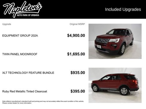 Used 2018 Ford Explorer XLT w/ Equipment Group 202A AWD/4WD image 27