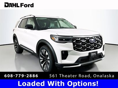 New 2026 Ford Explorer Platinum w/ LUX Leather Package