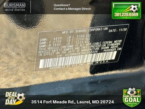 Used 2021 Subaru Legacy Limited AWD/4WD image 29