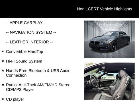 Used 2018 BMW 430i xDrive Convertible AWD/4WD image 26